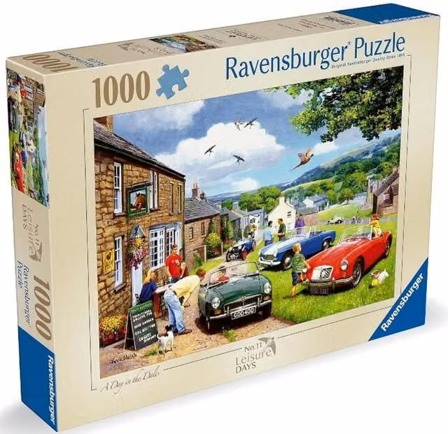 Ravensburger 1000 Piece Landscape Jigsaw Puzzle in Multicolour and White
