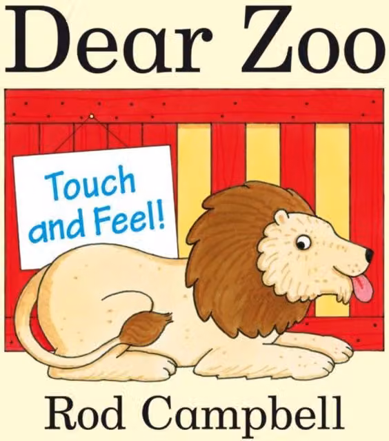 Rod Campbell Dear Zoo Touch and Feel Multicolour Board Book