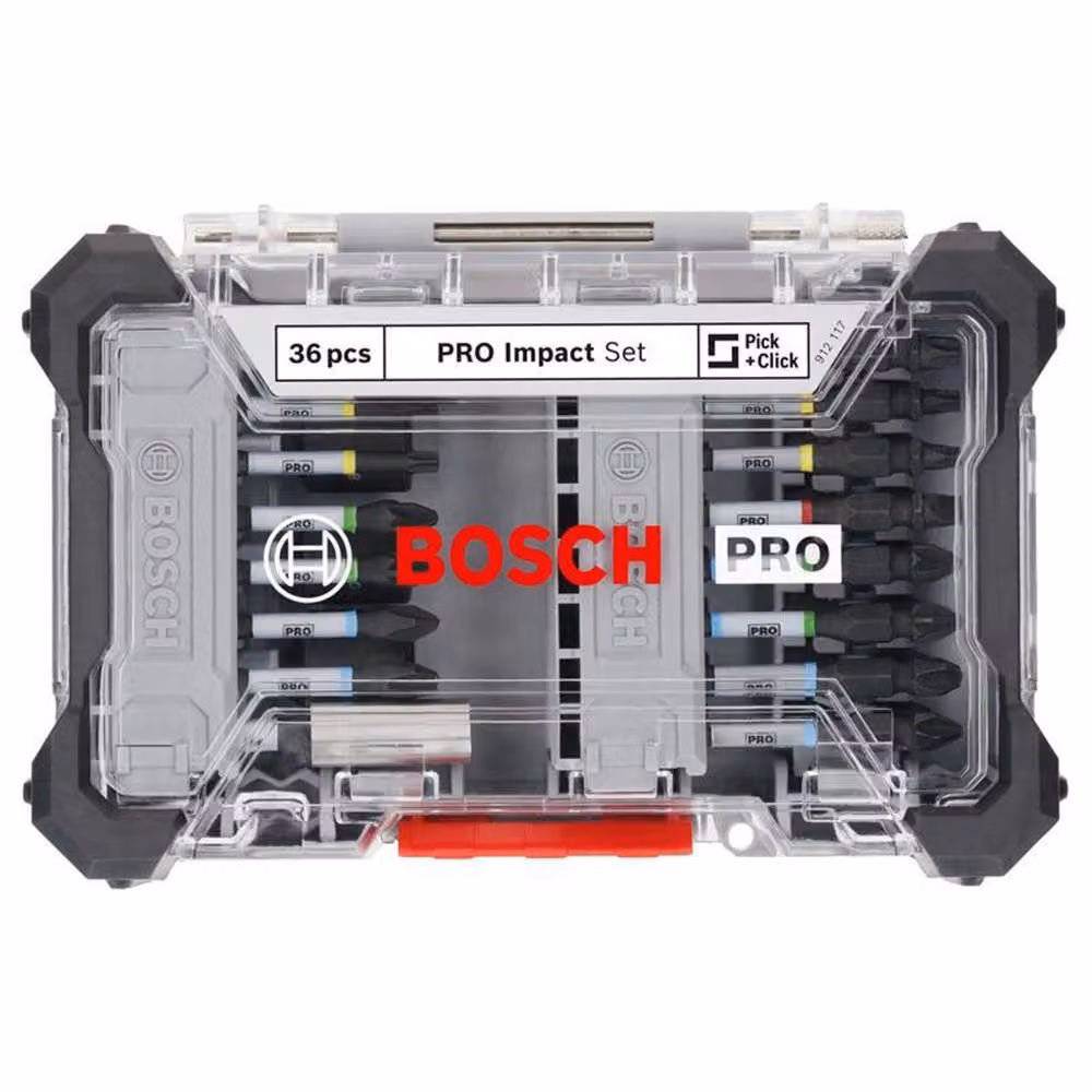 Bosch Pro Impact Screwdriver Bit Set, 36 Piece, Grey – 2