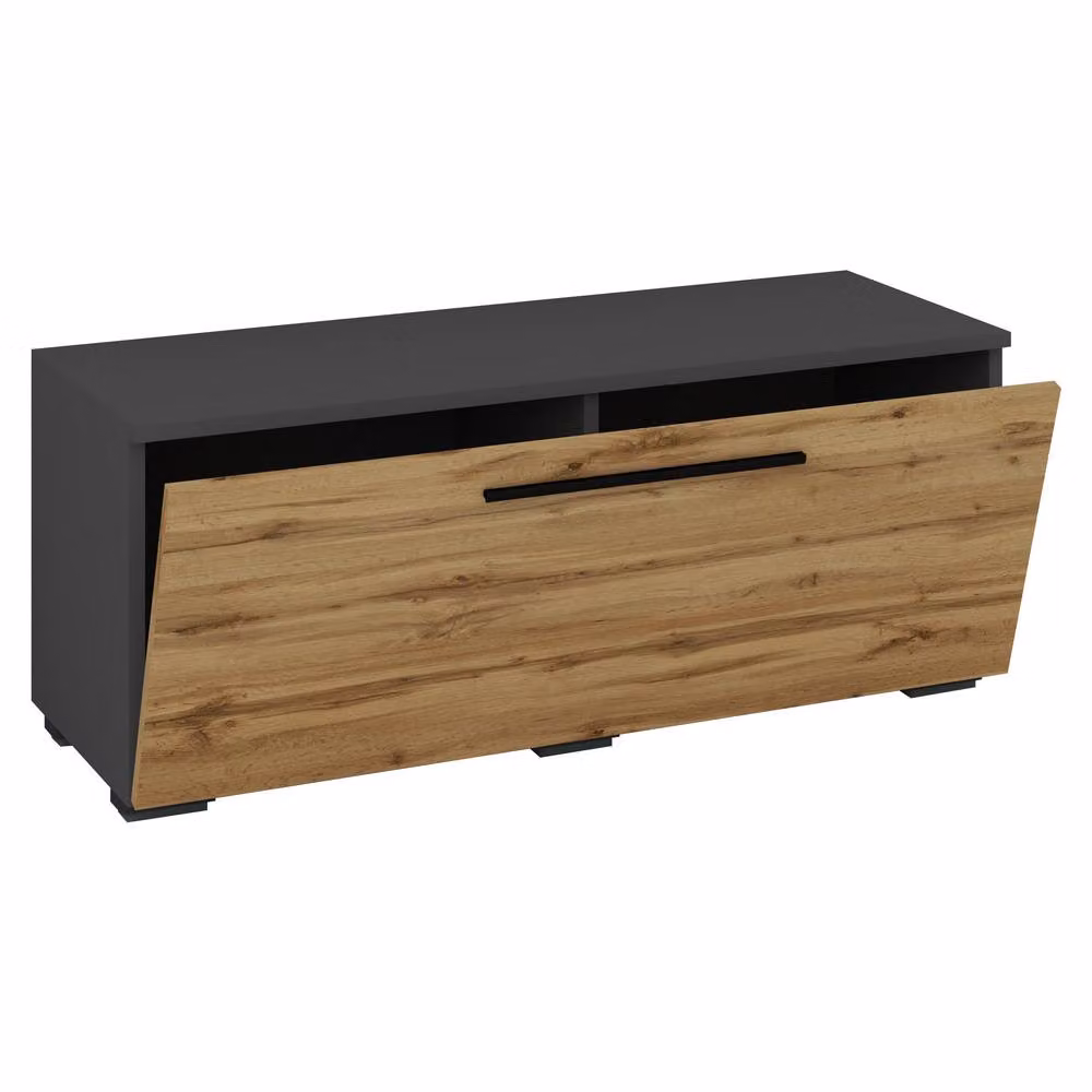 VCM Arila S Wood TV Lowboard in Multicolour – 2