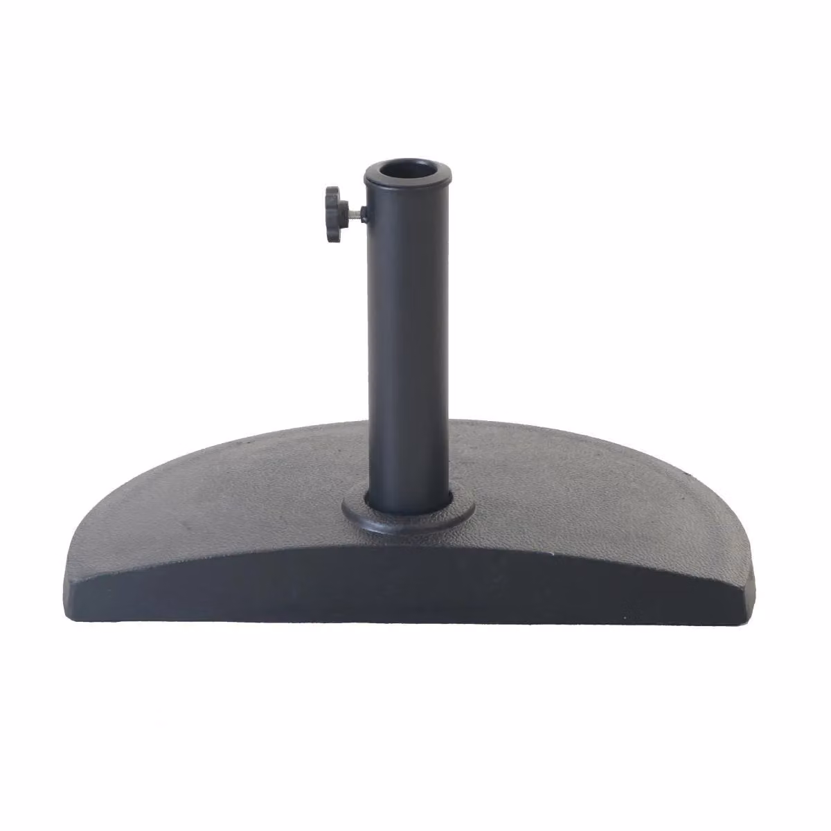 Charles Bentley Concrete Parasol Half Base for Half Canopy Umbrella, Dark Grey – 2