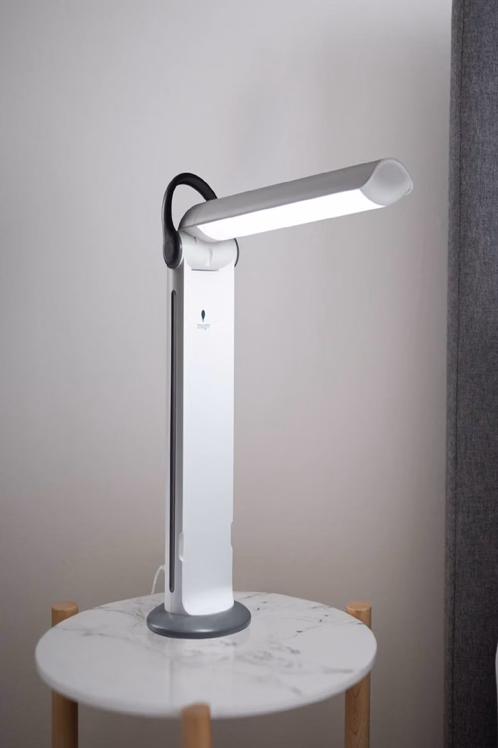 Daylight Twist 2 Portable Foldable LED Tabletop Task and Reading Lamp in White – 3