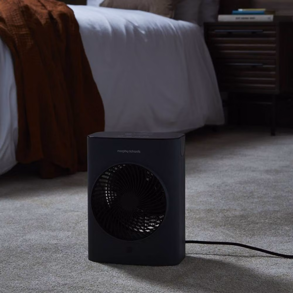 Morphy Richards 2kW Freestanding Fan Heater with Remote Control and Thermostat, Grey – 7