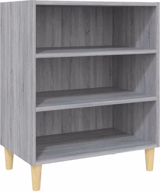 Berkfield Home Grey Sonoma Sideboard, W/D/H: 57 x 35 x 70 cm