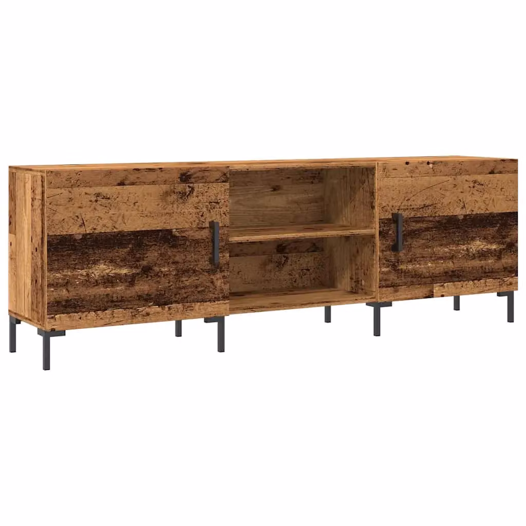 Berkfield Home Industrial TV Cabinet in Brown, W/D/H: 150 x 30 x 50 cm – 2