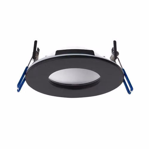 Netlighting Orbitalpro 9W LED Recessed Downlight, 4CCT, IP65, Matt Black