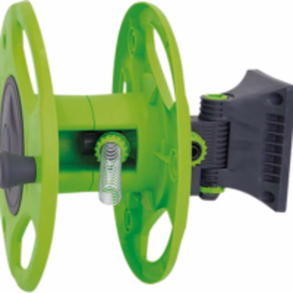 St Helens Home & Garden Wall Mounted Hose Reel in Green, Stores up to 15m of 13mm Hose – 4