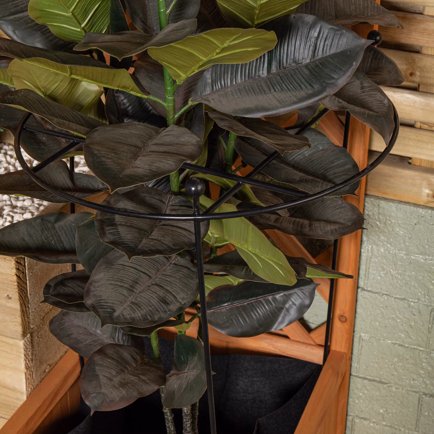 Samuel Alexander Black Metal Heavy Duty Obelisk Garden Plant Support, W: 45 cm, H: 80 cm – 2