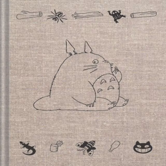 Chronicle Books My Neighbour Totoro Blank Sketchbook Notebook in Multicolour and Beige