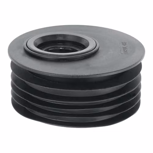 McAlpine Black Plastic Offset Drain Reducer Connector 110mm – 3