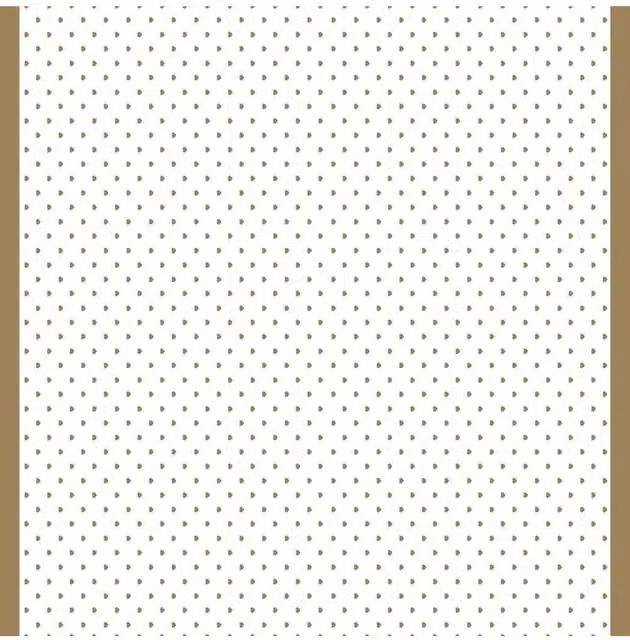 KDMD Gold Hearts Frosted Cello Film, Width: 80 cm, Length: 50 m