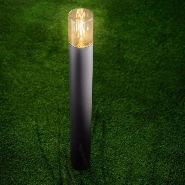 CGC Lighting Bluebell Modern Grey Tall Outdoor Garden Post Light