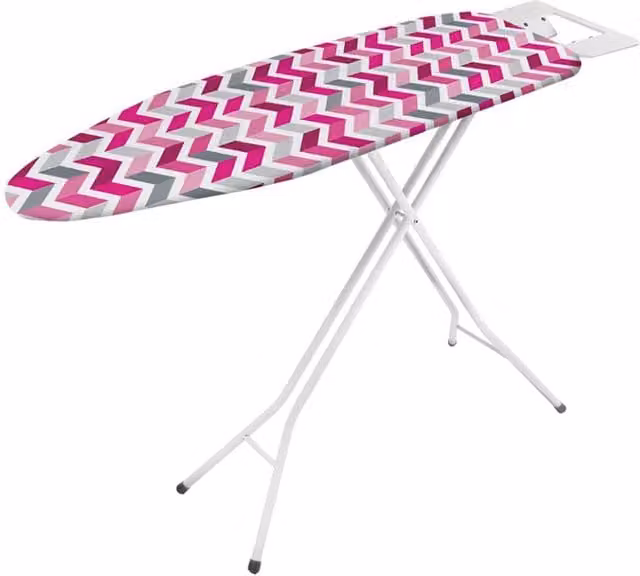 Metaltex Kuma Foldable Ironing Board in Pink