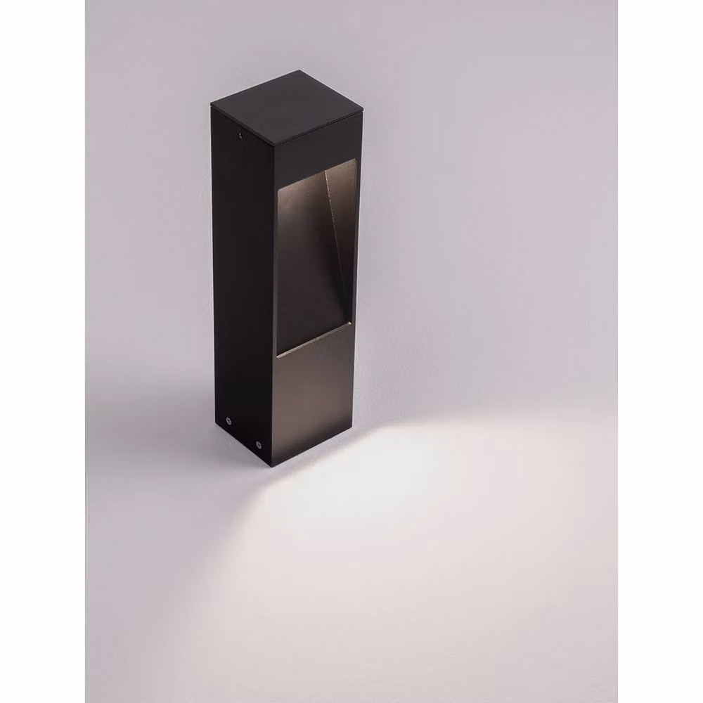 Netlighting Maddi Outdoor LED Bollard, Dark Anthracite Grey, Height: 30 cm – 2