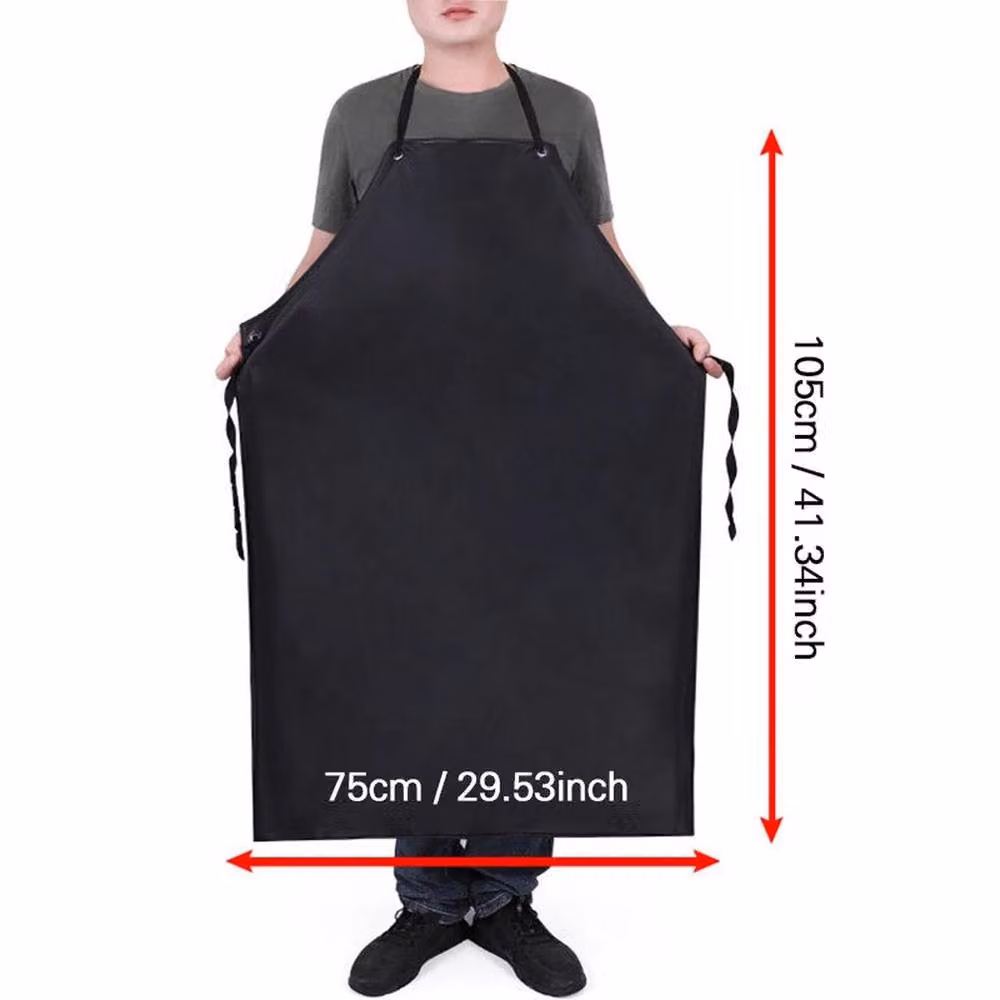 PAWNORA Waterproof Apron in Black – 2