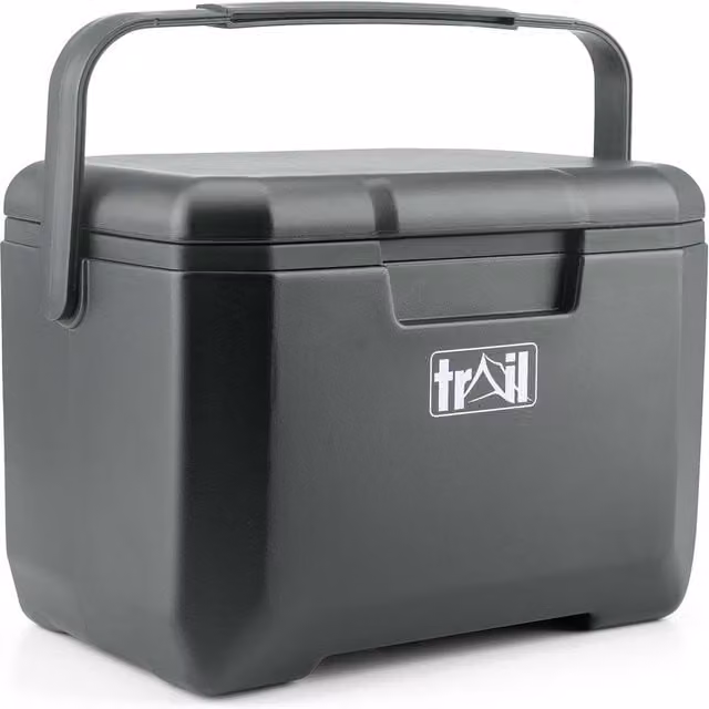 Trail Small Insulated Hard Cooler Box in Grey, 5L
