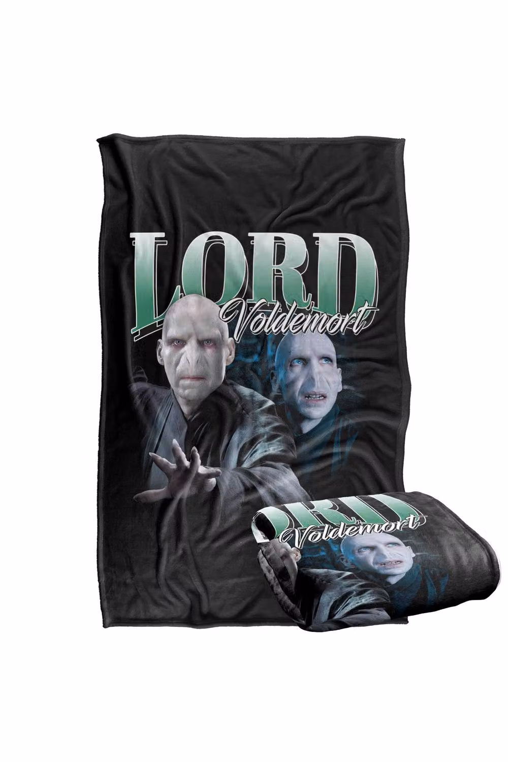 LOGOVISION Harry Potter Lord Voldemort Homage Super Soft Silky Touch Fleece Throw Blanket, Multicolour, W: 127 cm, H: 152.4 cm – 7