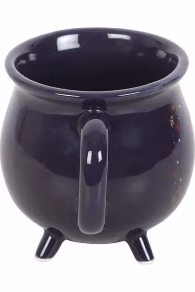 KDMD The Magic Is in You Cauldron Ceramic Mug in Purple, Blue and Gold – 3