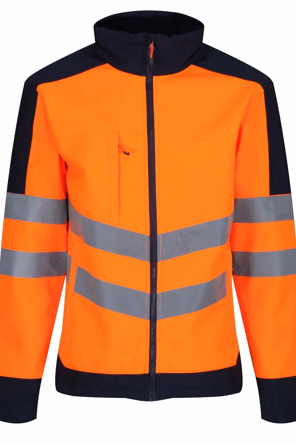 Regatta Men's Hi-Vis Pro 3-Layer Softshell Jacket in Orange, Size M, EN ISO 20471 Compliant – 3