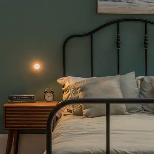 ValueLights Benton Single Adjustable GU10 Wall Light, IP44 Rated Grey Bathroom Spotlight – 4