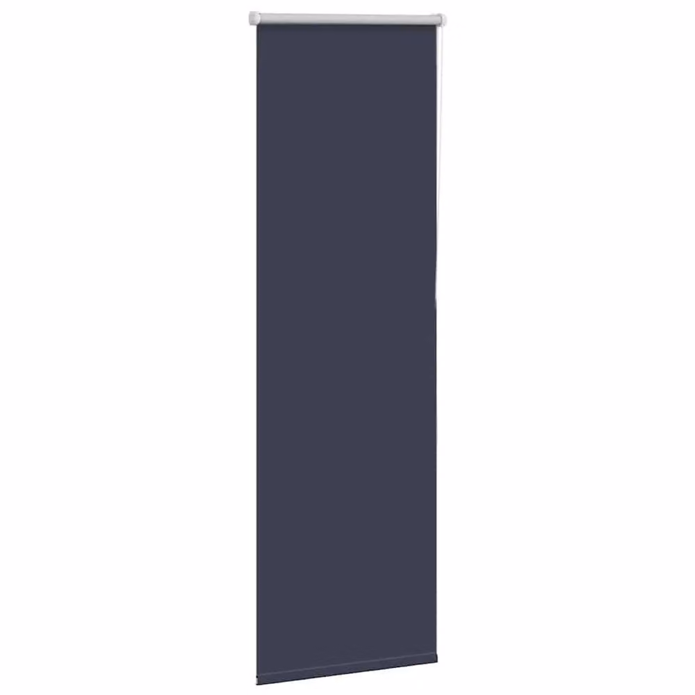 Berkfield Home Navy Blue Blackout Roller Blind, Thermal Insulating Polyester, W: 45 cm, H: 150 cm – 2