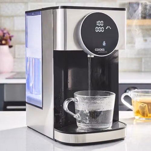 Cooks Professional Digital Hot Water Dispenser 2600W with 4L Tank, Silver – 5