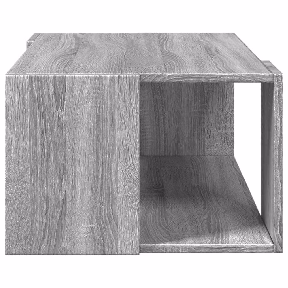 Berkfield Home Decorative Coffee Table in Grey Sonoma, W: 89.5 cm, D: 48 cm, H: 30 cm, Engineered Wood – 3