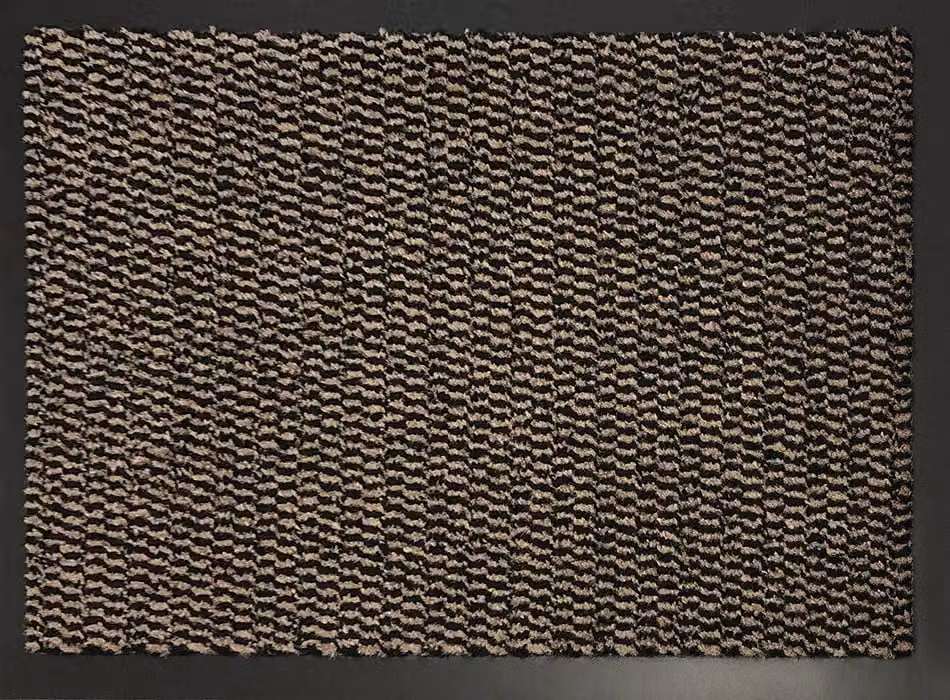 Desire Rugs Non-Slip Dirt Trapper Entrance Mat in Brown, W/D/H: 80 x 120 x 1 cm – 2