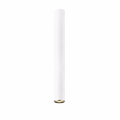 Netlighting Zumaline Loya Large Surface-Mounted Downlight in Matt White and Gold with 1x GU10 Socket