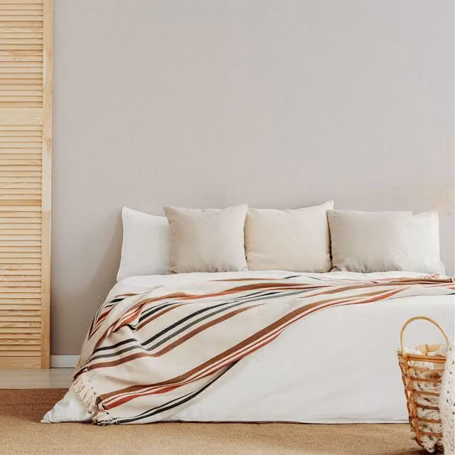 Superfresco Easy Plain White Abstract Hessian Wallpaper Roll