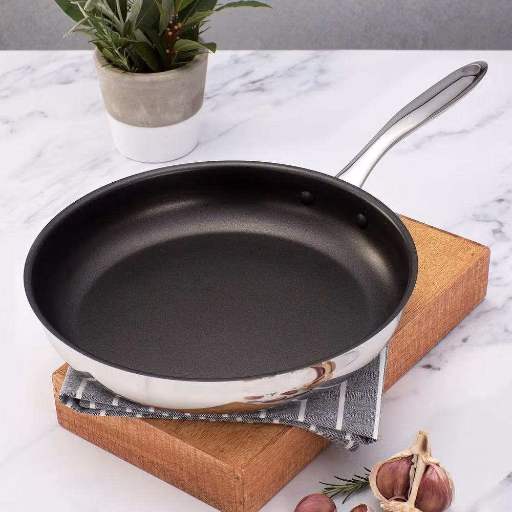 Judge Classic Non-Stick Frying Pan, Metallic Silver, 28 cm – 2
