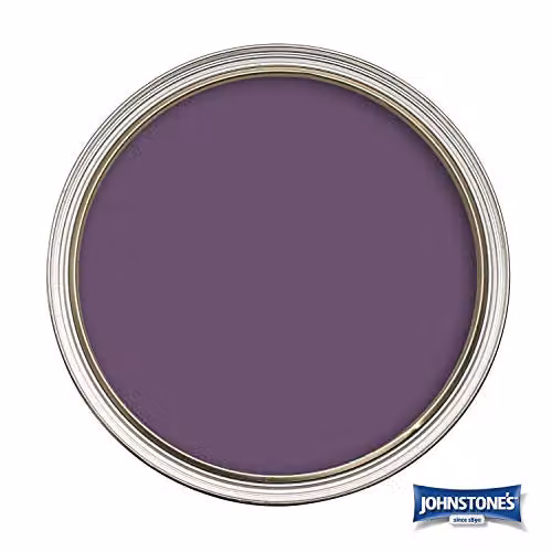 Johnstone's Matt Wall and Ceiling Paint in Purple, 2.5 l – 2