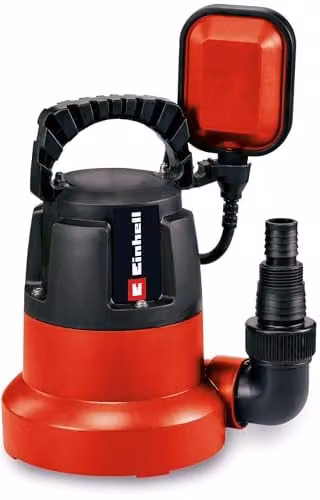 Einhell Red Submersible Clean Water Pump 350W for Hot Tubs – 1
