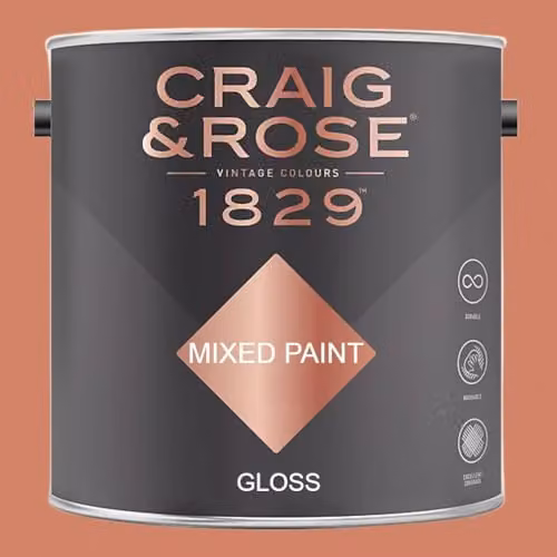 Craig & Rose 1829 Paint Stop Gloss Etruscan Red 2.5 l