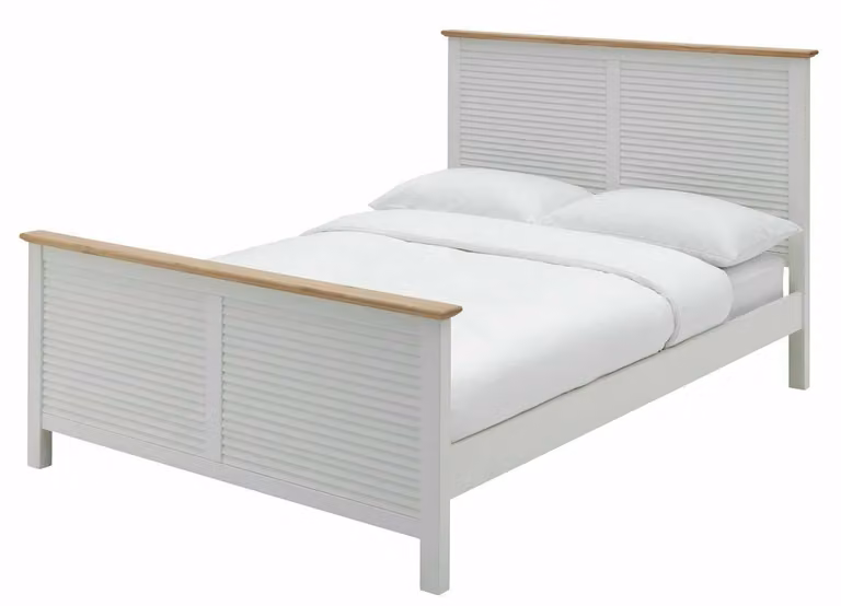 Foxlands Scandinavian White Pine Kingsize Bed Frame
