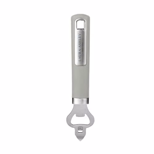 Laura Ashley Stainless Steel Bottle Opener with Ergonomic Grip in Green