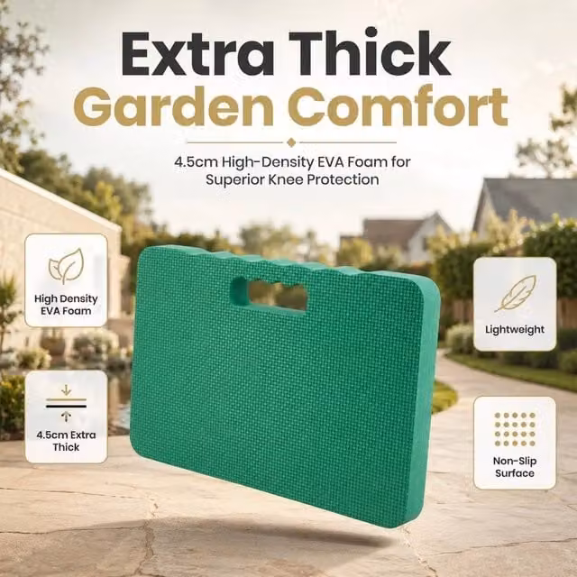 VOGREX Green Thick Foam Kneeling Pad Set of 2 for Gardening and Mechanics – 1