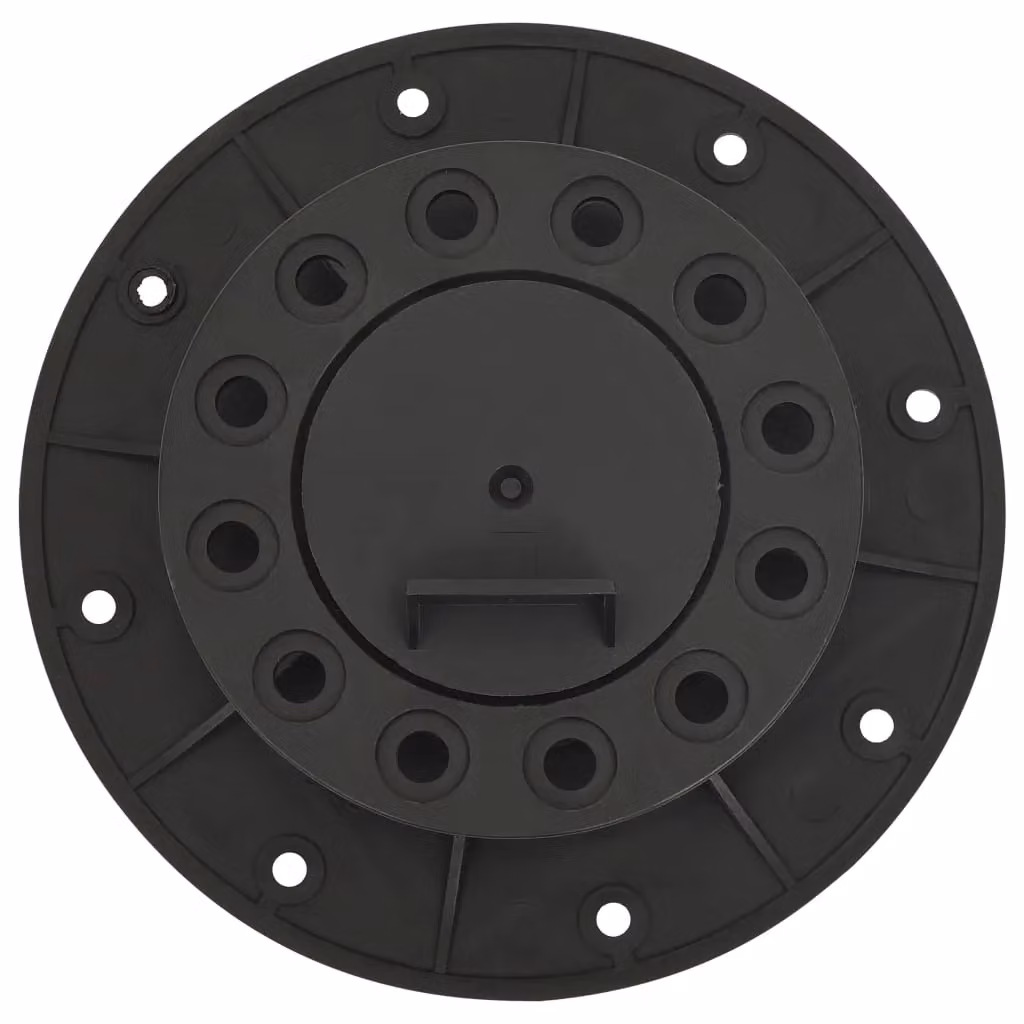 Berkfield Home Adjustable Decking Feet, 10 Pack, Black, 60-88 mm – 3