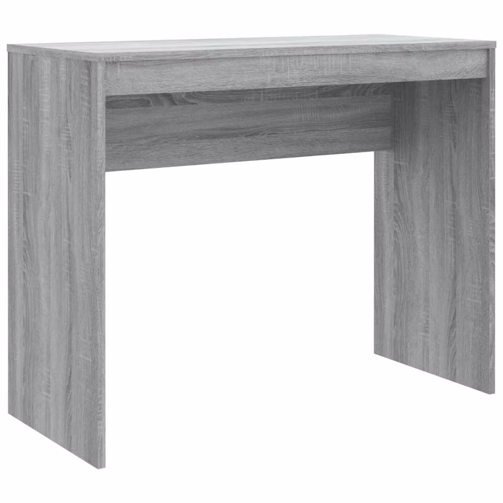 Berkfield Home Modern Grey Writing Desk, W/D/H: 90 x 40 x 72 cm – 2