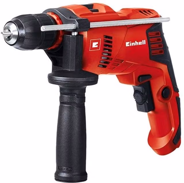 Einhell TE-ID 500 E Impact Drill 550W 240V Red and Multicolour