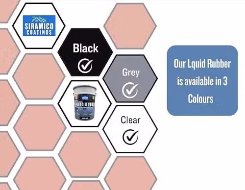 Siramico Coatings Liquid Rubber Roof Coating, Black, 5 Litres – 9