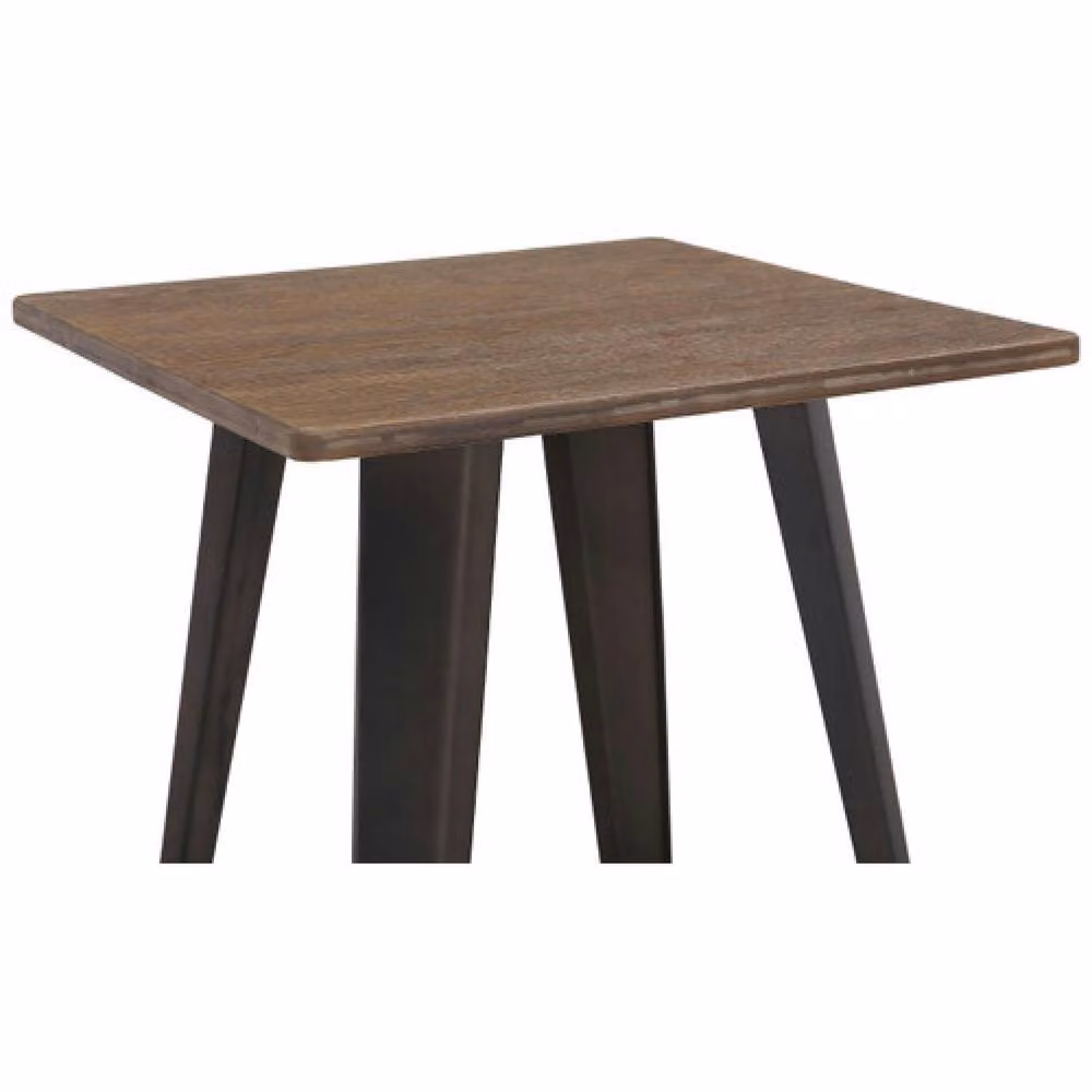 netfurniture Mayfair Rustic Square Bar Table in Black – 2