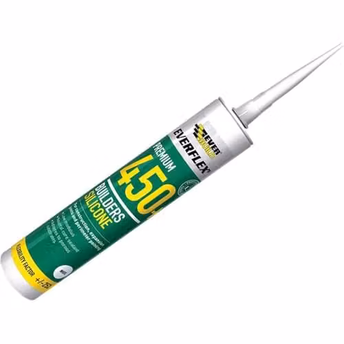 Sika Waterproof Silicone Sealant in White and Transparent, 300 ml