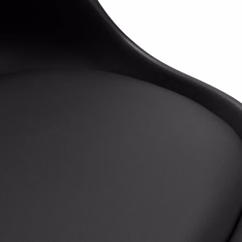 Julian Bowen Erika Ergonomic Office Chair in Black with Synthetic Leather and Metal Frame – 5