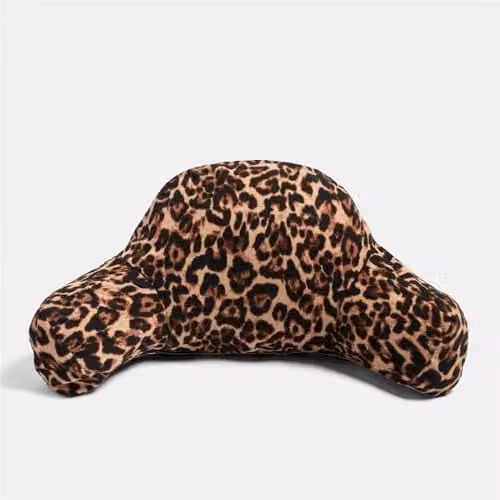 OHS Summer Print Inflatable Beach Cuddle Cushion with Removable Microfibre Cover in Natural Multicolour – 1