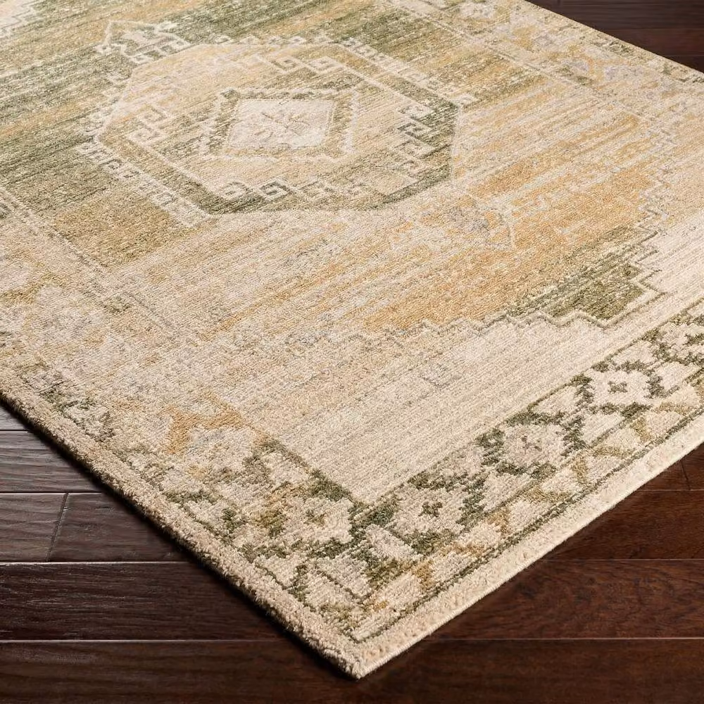 Livabliss Fifth Avenue Vintage Traditional Living Room Rug in Brown, Grey, Green and Multicolour, W: 155 cm, D: 220 cm – 3
