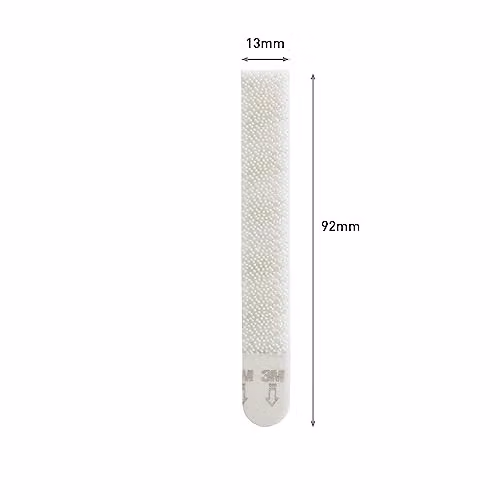 3M Command Narrow Double Sided Picture Hanging Strips in White, 4 Pairs (8 Adhesive Strips) – 10