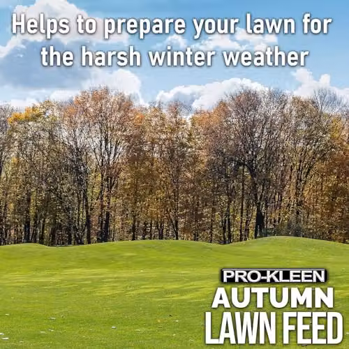 ProKleen Autumn Lawn Feed Slow Release Granulate Fertiliser, 20kg, NPK 9-4-10 – 3