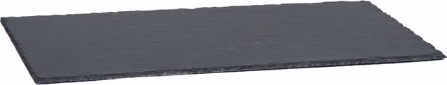 Argon Tableware Modular Slate Table Runner in Grey, W: 50 cm, D: 25 cm