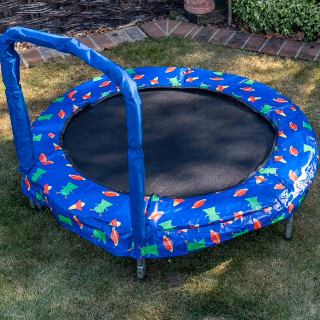 Bazoongi JumpKing Mini Trampoline - Blue